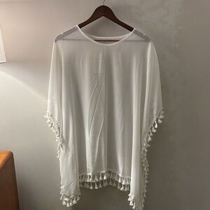 Assembly Label White Tassel Tunic